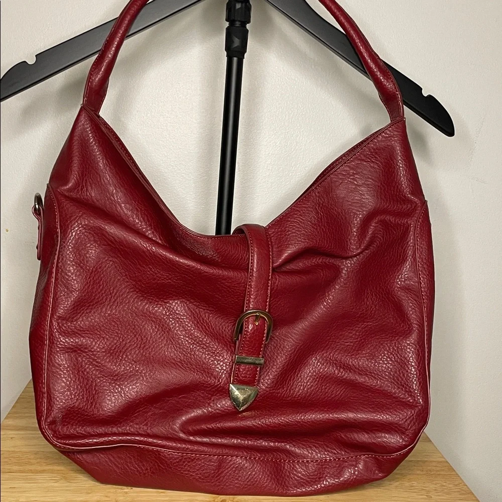 INC International Concepts Cherry Red Hobo Bag
